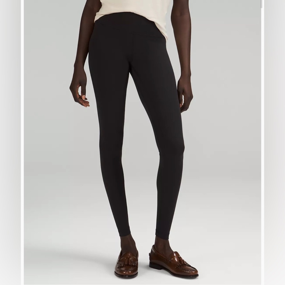 Black Lululemon Align High-Rise Pant 28"